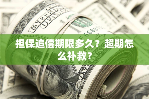 北京担保追偿期限多久？超期怎么补救？