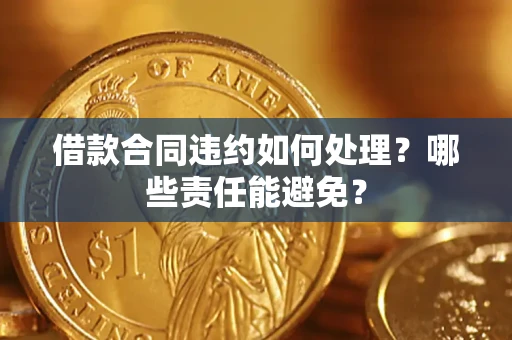 北京借款合同违约如何处理？哪些责任能避免？