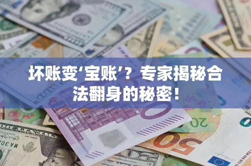 北京坏账变‘宝账’？专家揭秘合法翻身的秘密！